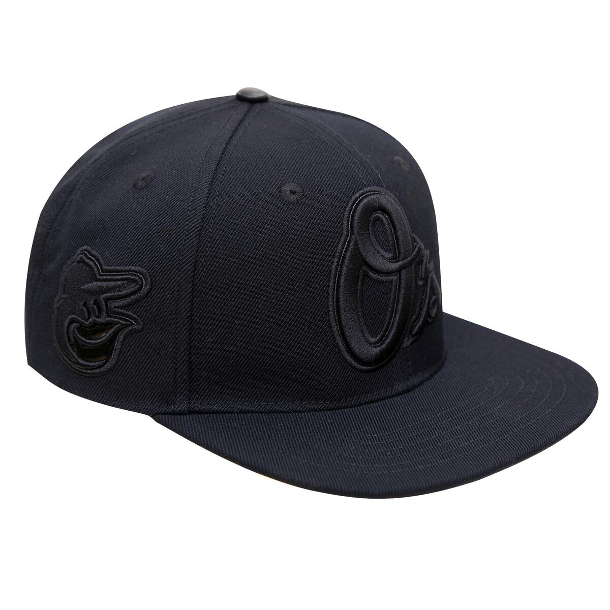 Baltimore Orioles Pro Standard Triple Black Snapback