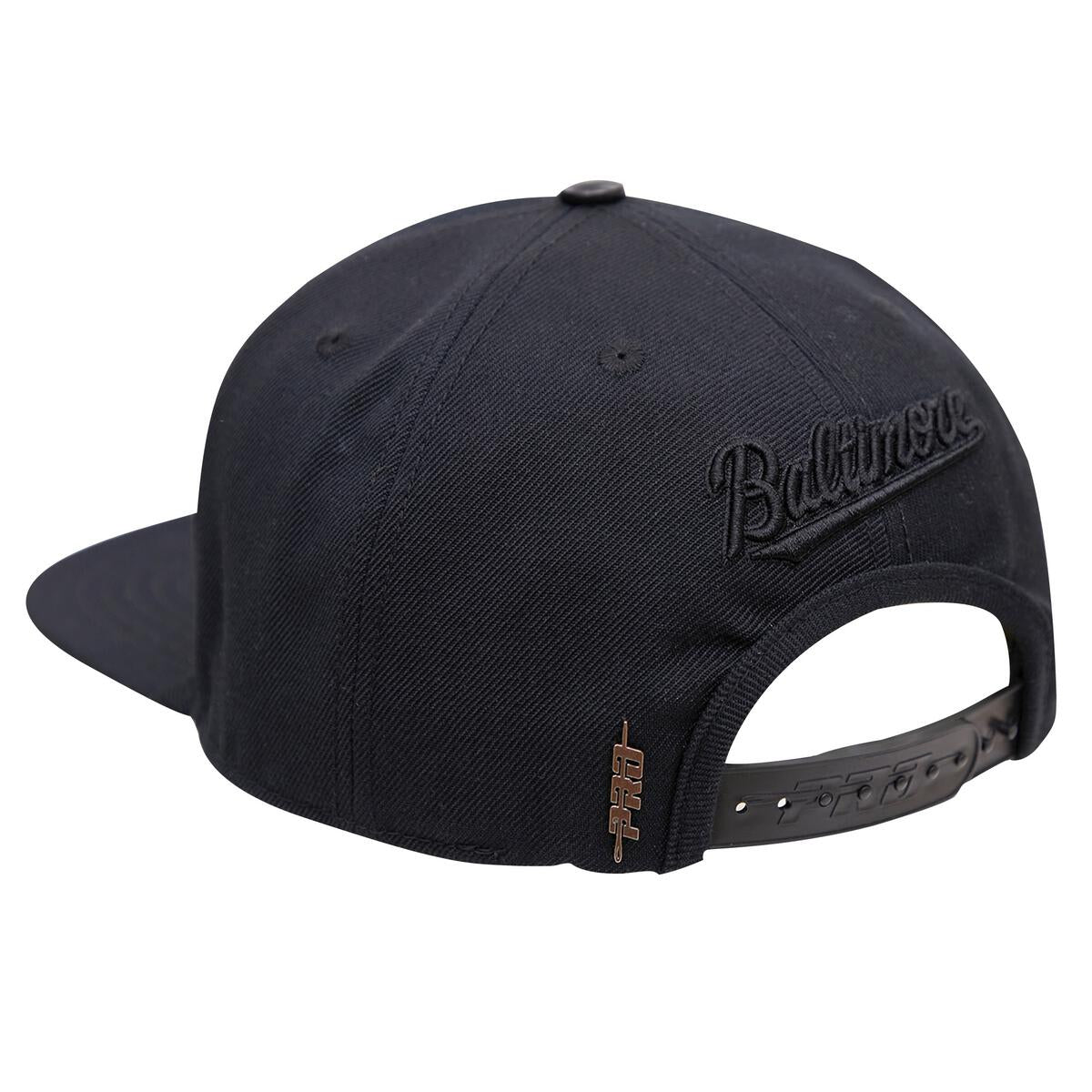 Baltimore Orioles Pro Standard Triple Black Snapback