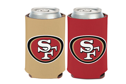 San Francisco 49ers Logo 2sided Can Cooler