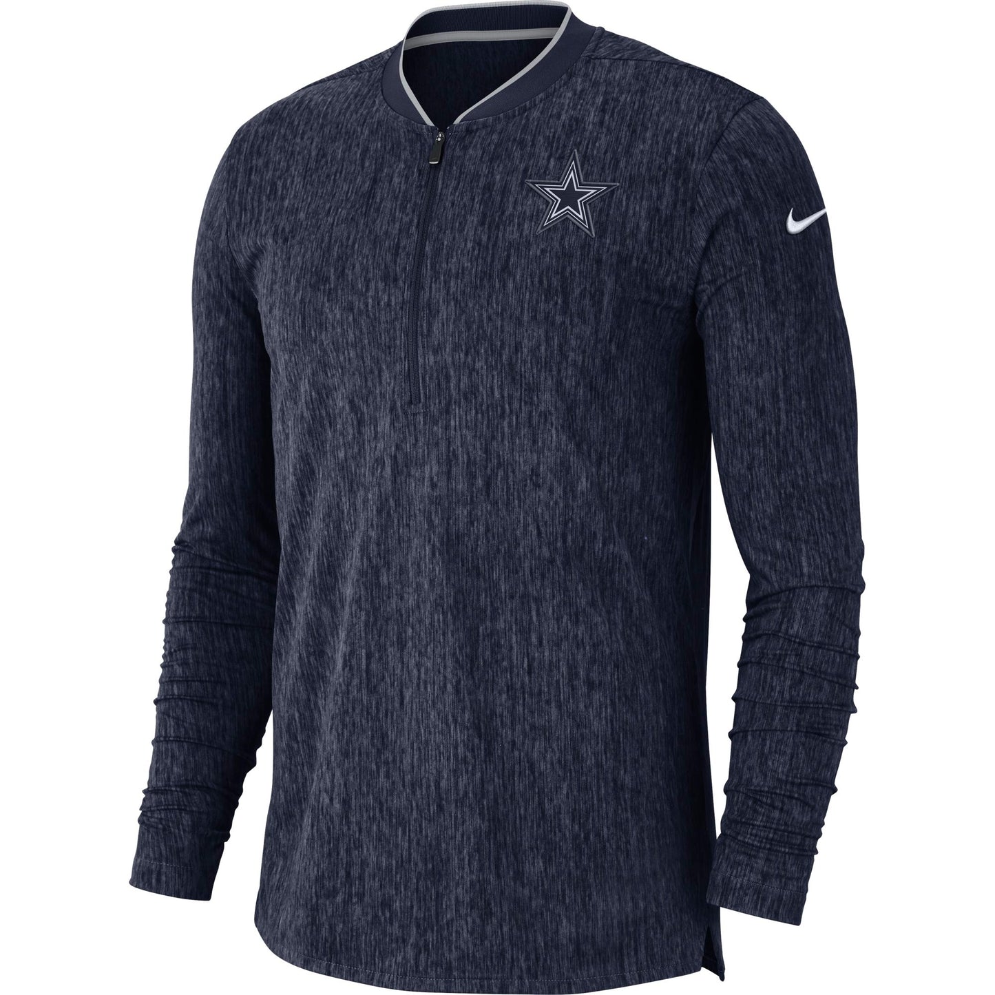 Dallas Cowboys 2018 Nike Sideline Coaches Half-Zip Pullover Jacket - Navy