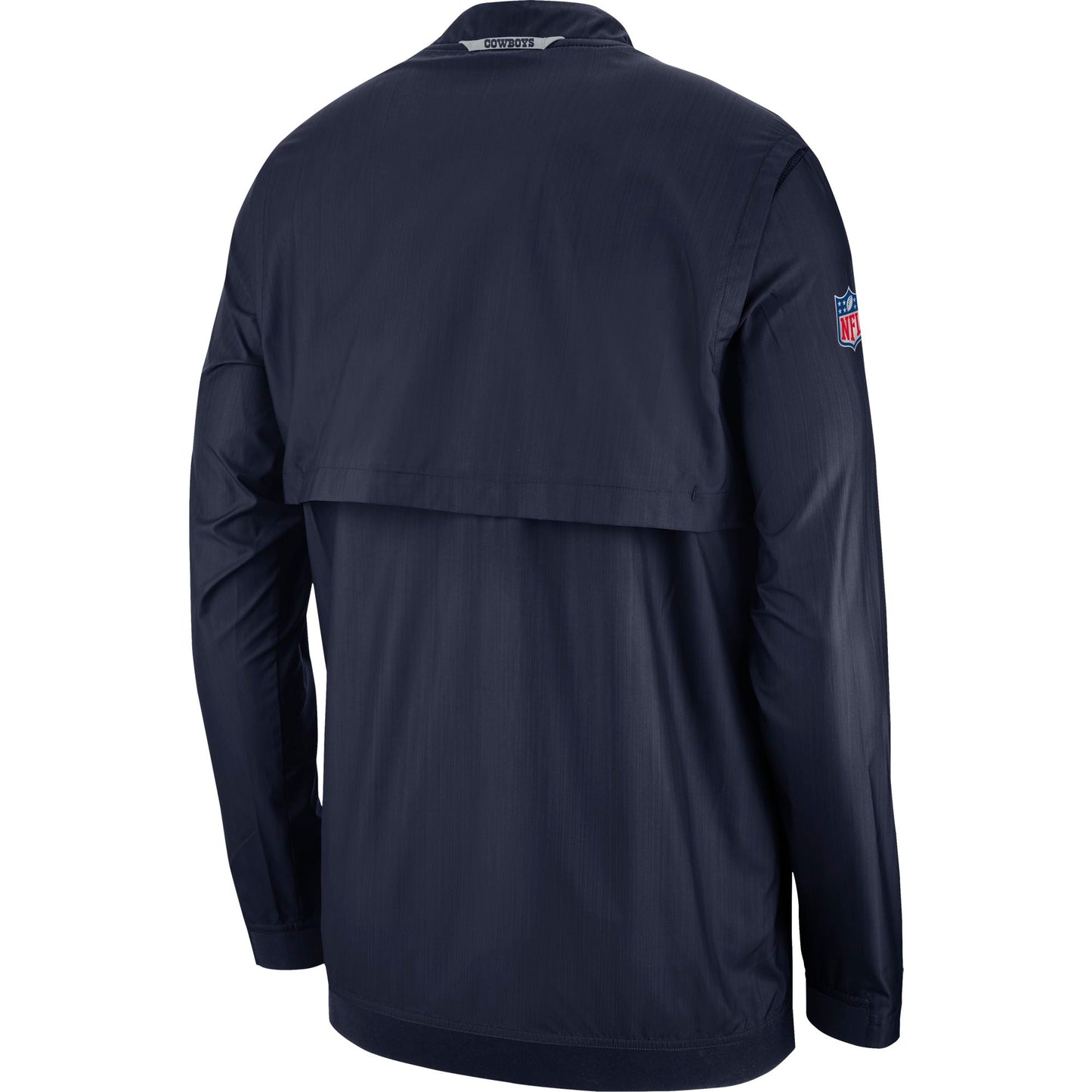 Dallas Cowboys Nike Sideline Coaches Lockdown 1/2 Zip Jacket - Navy