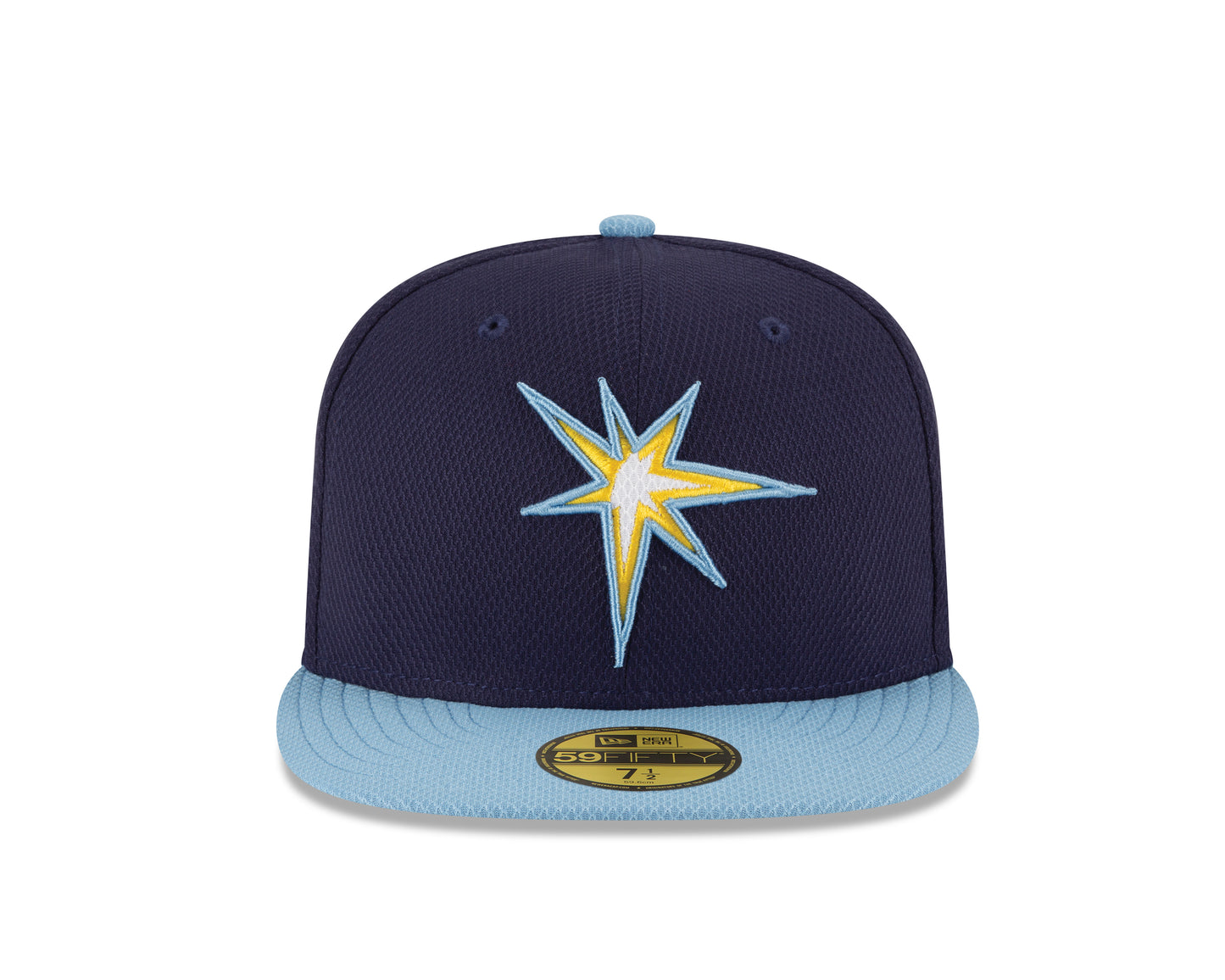 Tampa Bay Rays New Era MLB Diamond Era 59FIFTY Fitted Hat - Blue