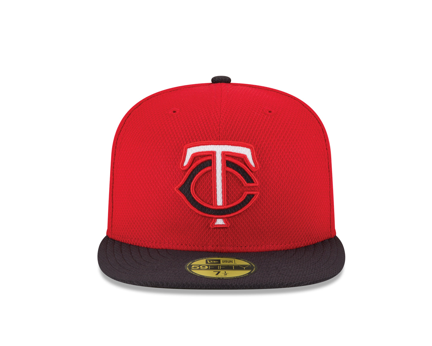 Minnesota Twins New Era Diamond Era 59FIFTY Fitted Hat - Red /Black