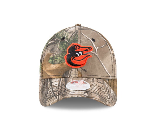 Baltimore Orioles New Era Women's Core 9TWENTY Adjustable Hat- Camo