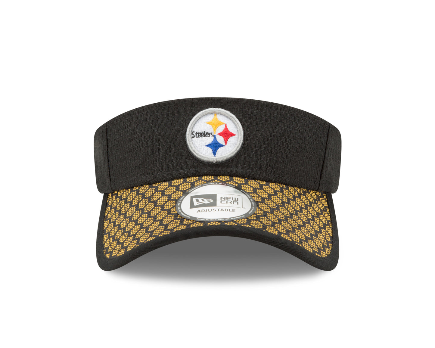 Pittsburgh Steelers New Era Sideline Honeycomb Visor