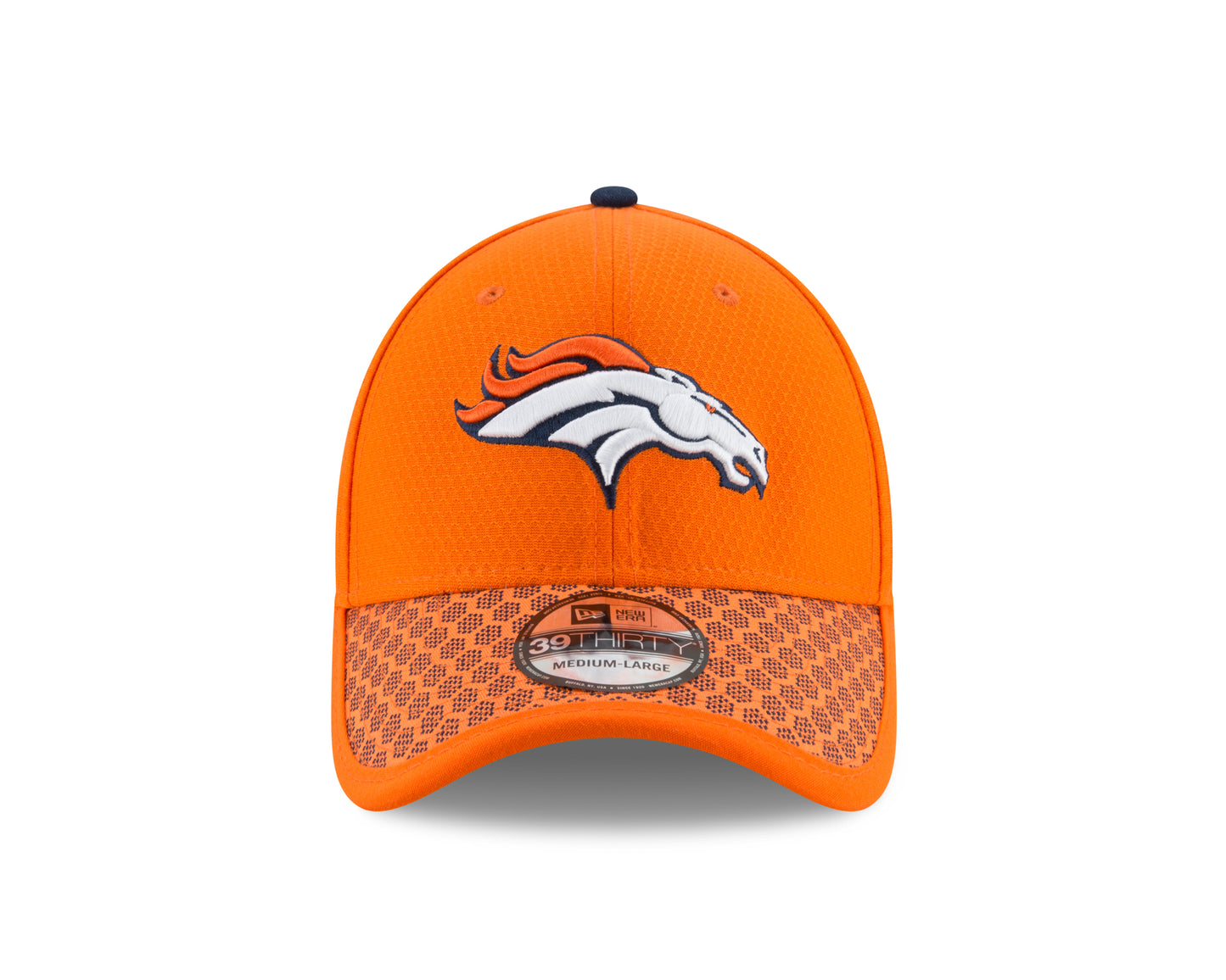 Denver Broncos New Era Sideline 39THIRTY Flex Hat - Orange