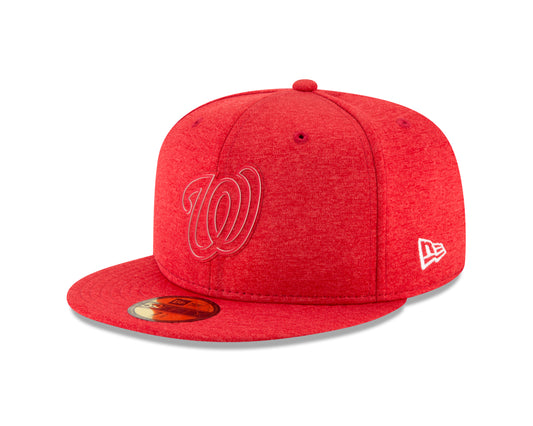 Washington Nationals New Era Red Clubhouse Collection 59FIFTY Fitted Hat