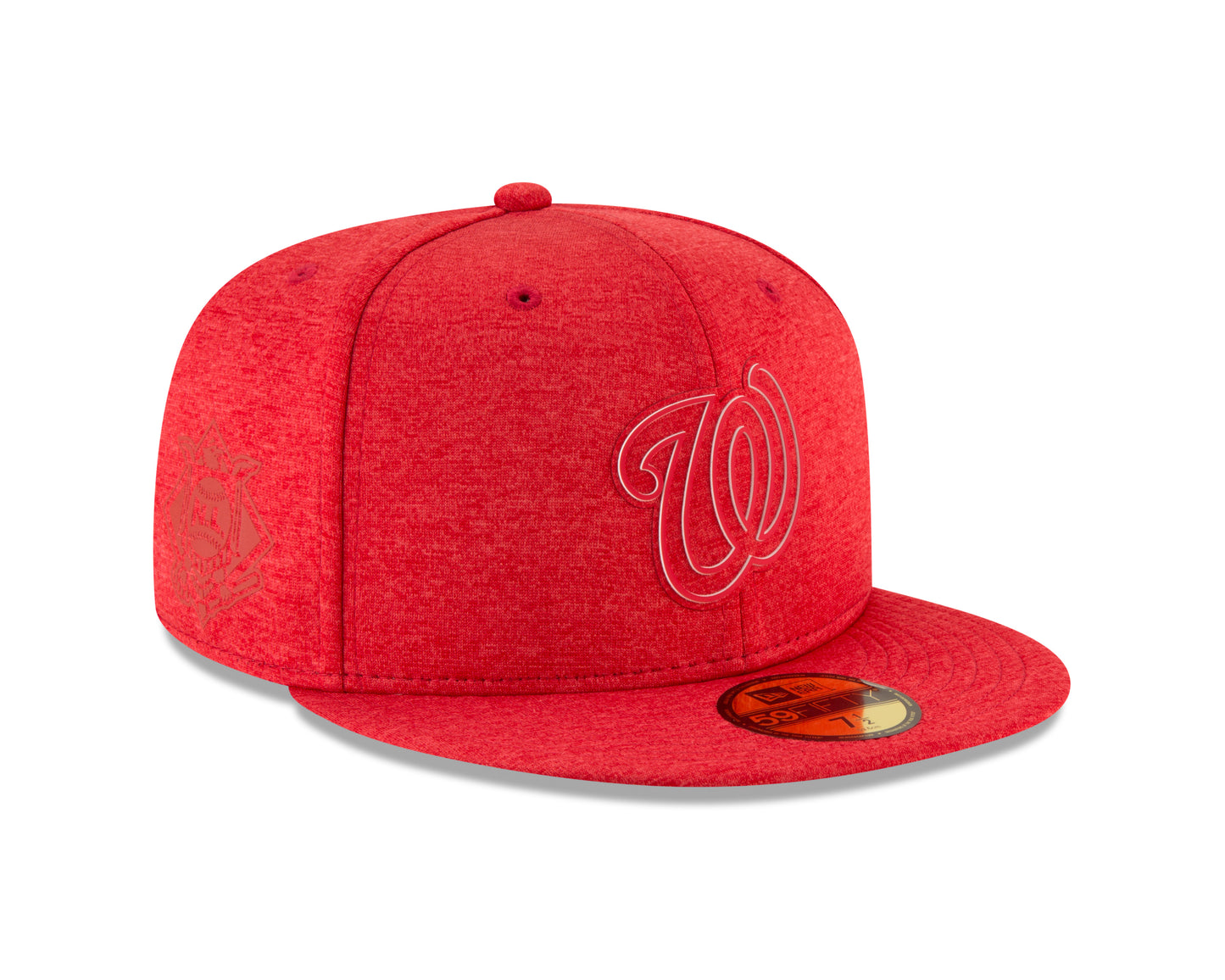 Washington Nationals New Era Red Clubhouse Collection 59FIFTY Fitted Hat