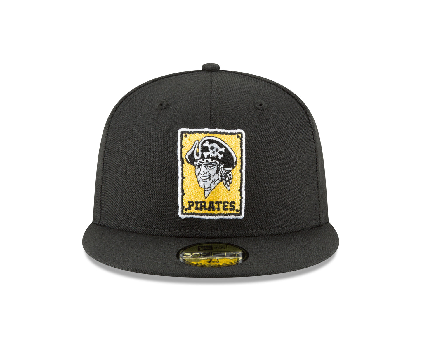 Pittsburgh Pirates New Era MLB Cooperstown 59fifty Fitted Hat - Black