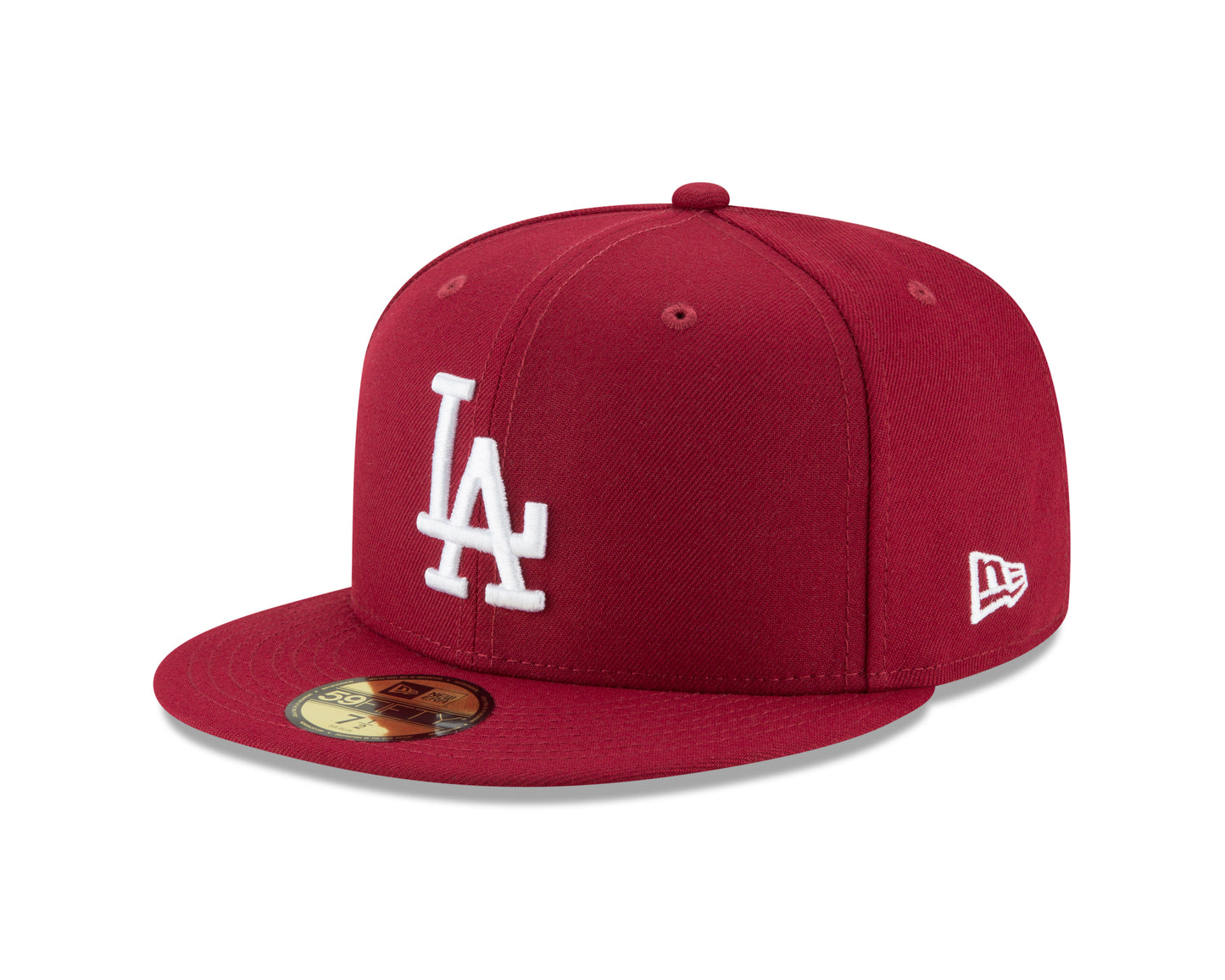 Los Angeles Dodgers New Era MLB Basic Cardinal 59Fifty Fitted Hat