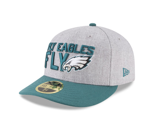 Philadelphia Eagles New Era NFL Draft On-Stage Low Profile 59FIFTY Hat