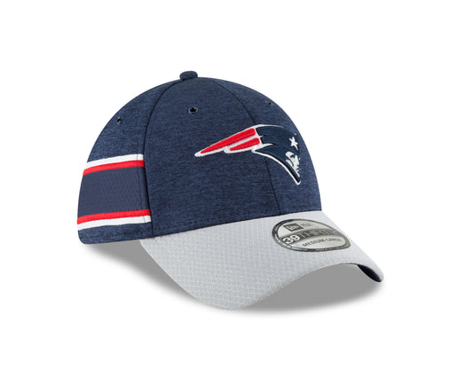 New England Patriots New Era 2018 NFL Sideline Home Official 39THIRTY Flex Hat