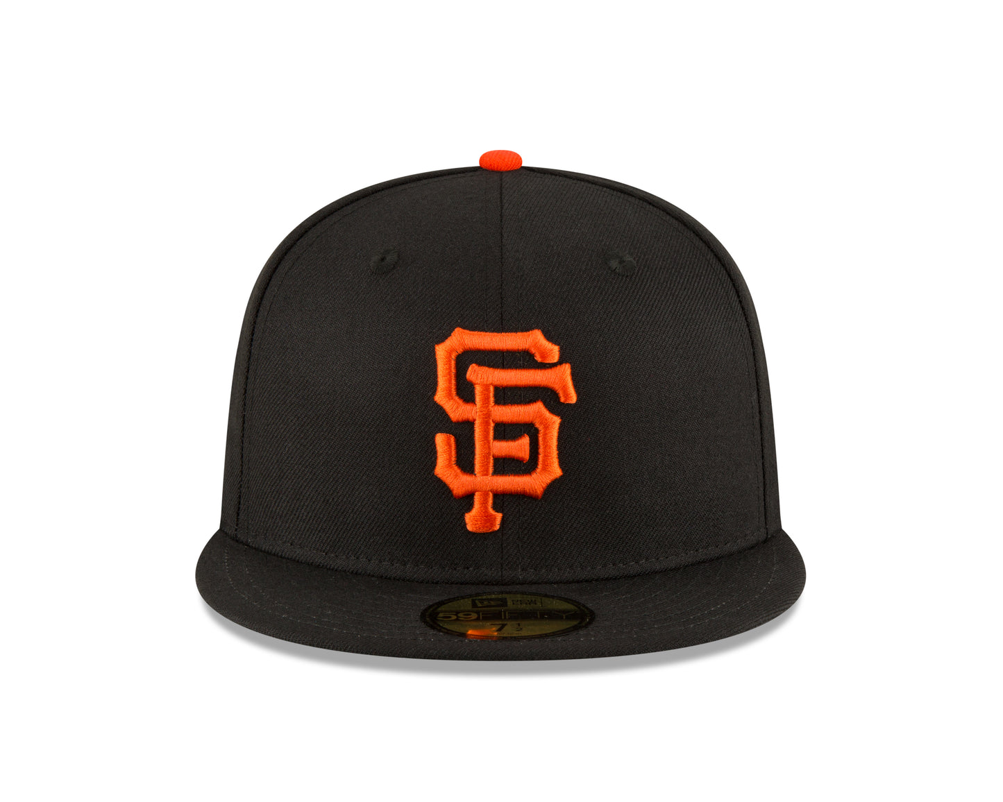 San Francisco Giants New Era 2002 World Series Patch 59FIFTY Fitted Hat - Black