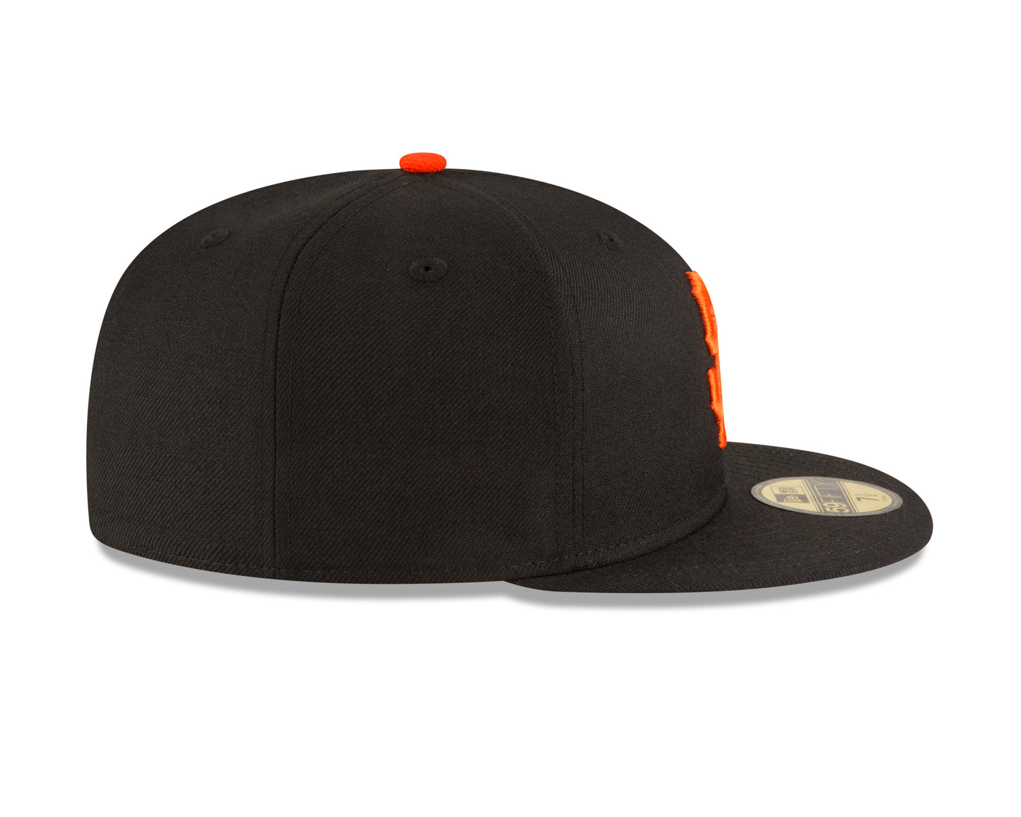 San Francisco Giants New Era 2002 World Series Patch 59FIFTY Fitted Hat - Black