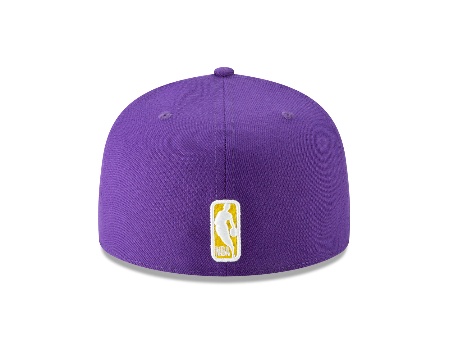 Los Angeles Lakers New Era NBA Metal Thread 59fifty Fitted Hat - Purple