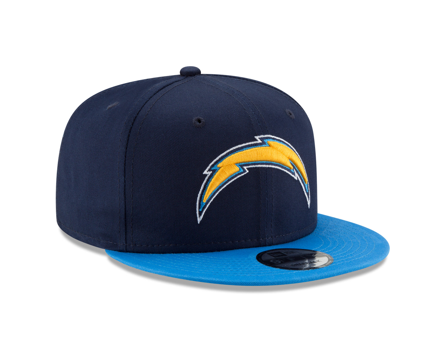 Los Angeles Chargers Team Basic 2 Tone 9FIFTY Snapback Hat - Blue
