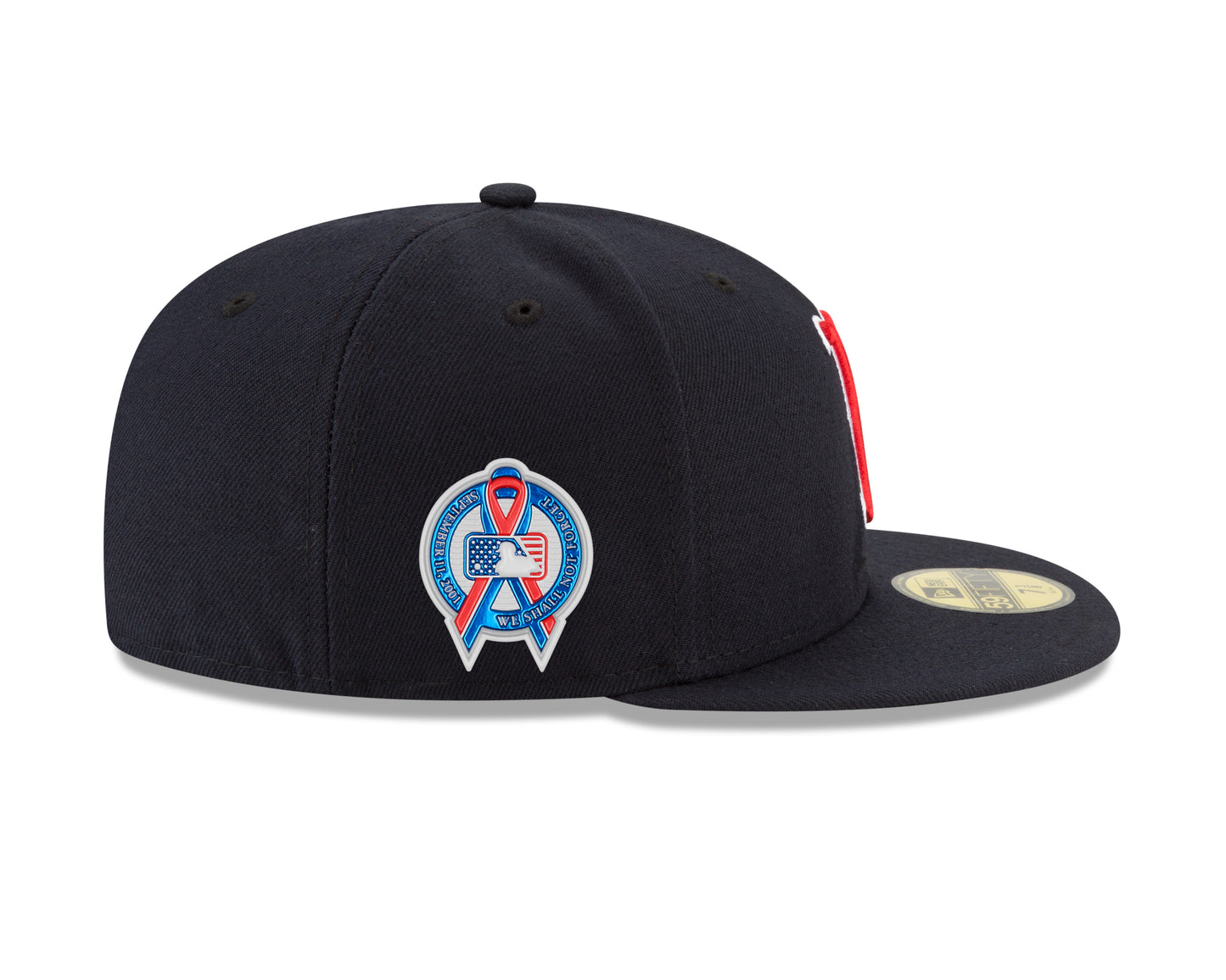 Boston Red Sox New Era Navy 9/11 Memorial Side Patch 59FIFTY Fitted Hat