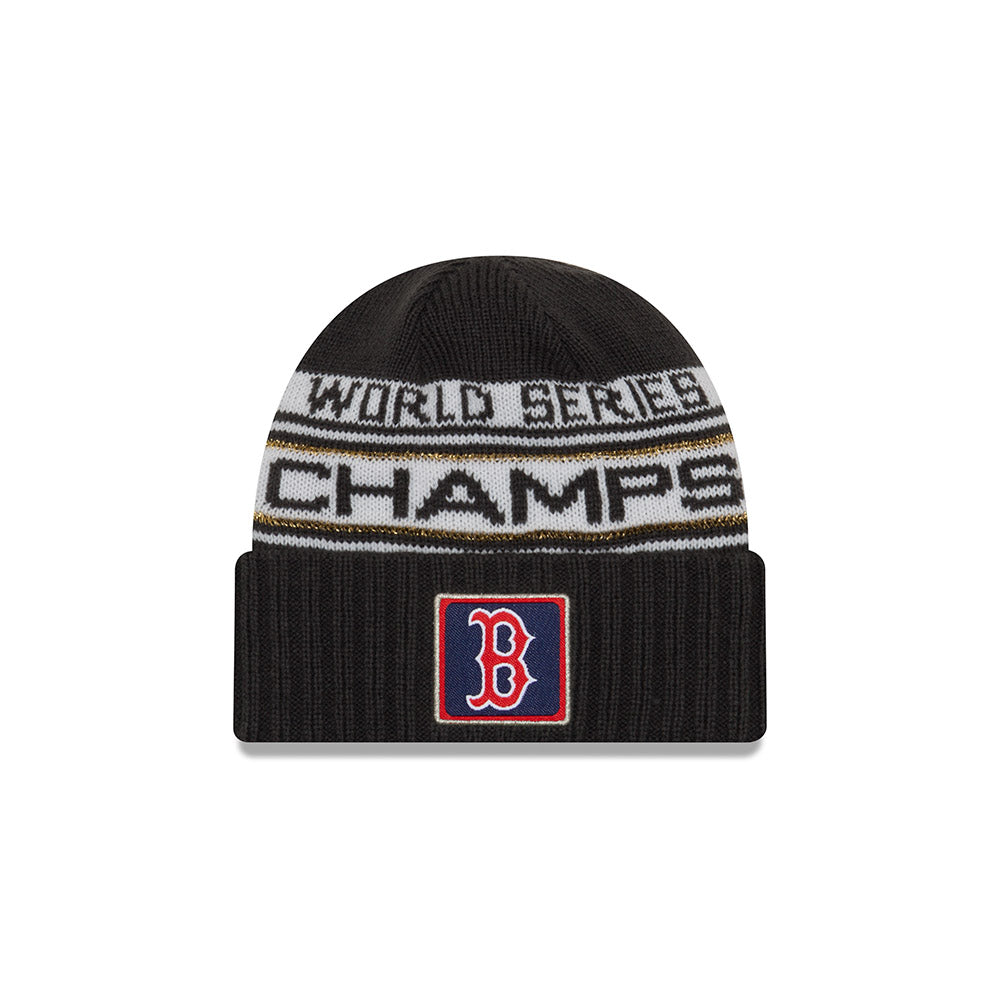 Boston Red Sox '47 Brand World Series Champions Locker Room Knit Hat- Gray