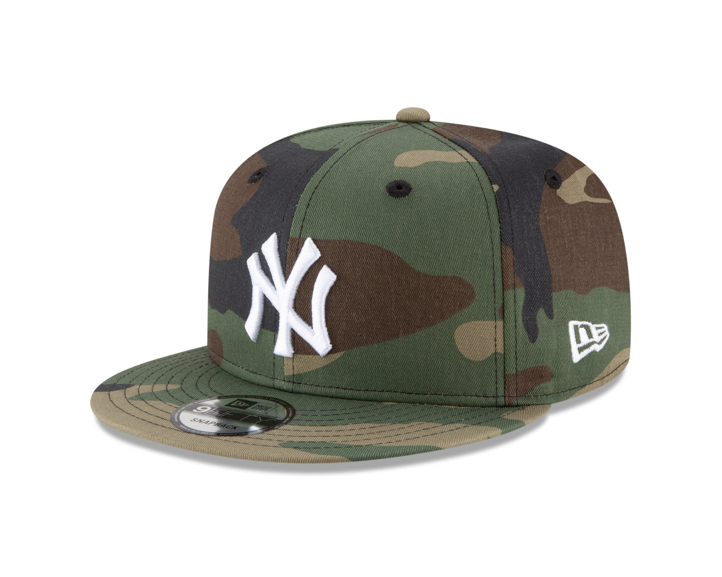 New York Yankees New Era Woodlan Camo 9Fifty Snapback Hat