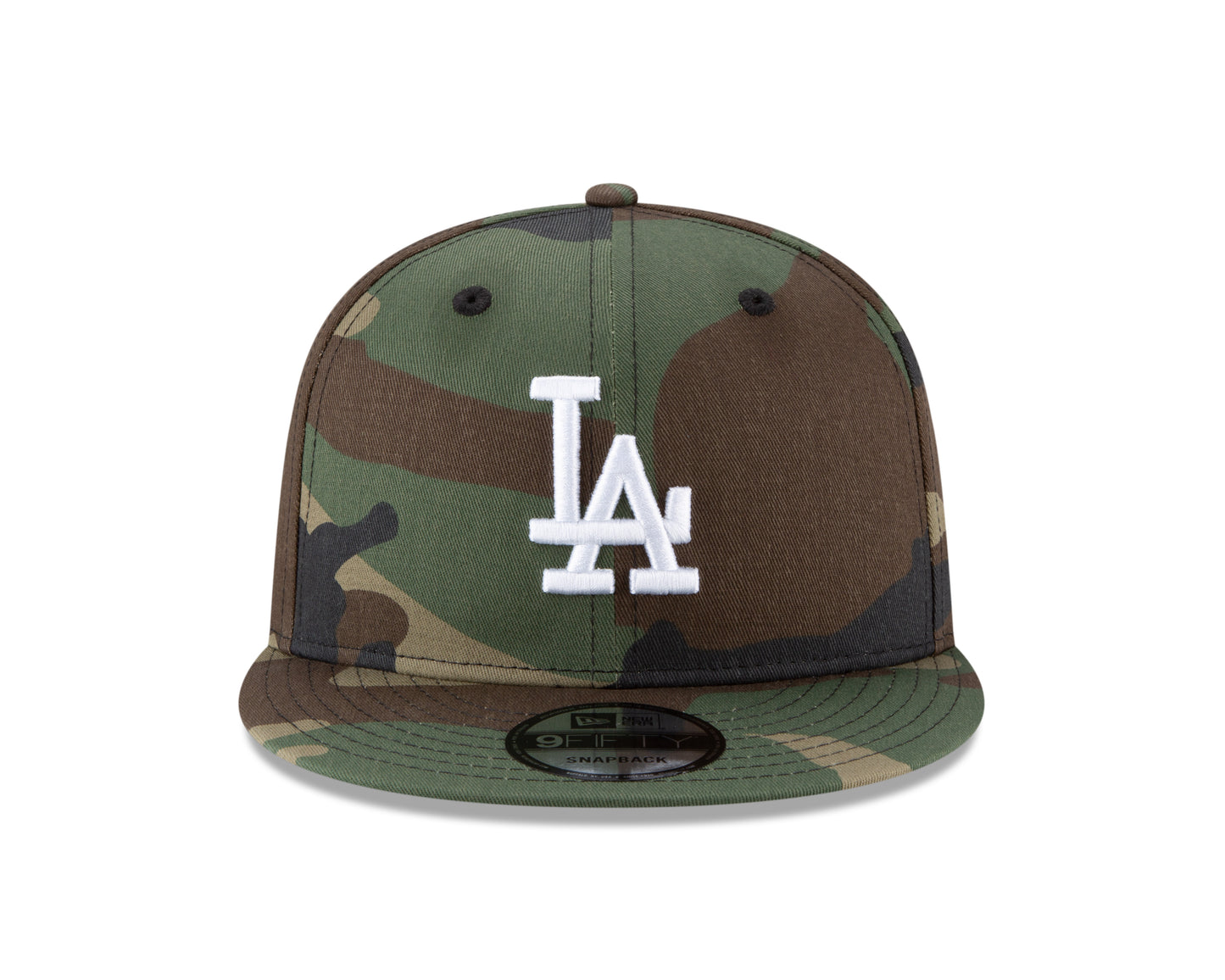 Los Angeles Dodgers New Era Woodlan Camo 9Fifty Snapback Hat