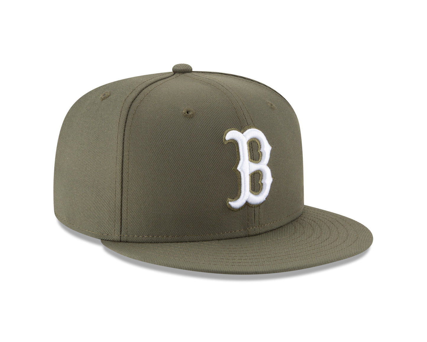 Boston Red Sox New Era MLB Basic New Olive 59fifty Fitted Hat