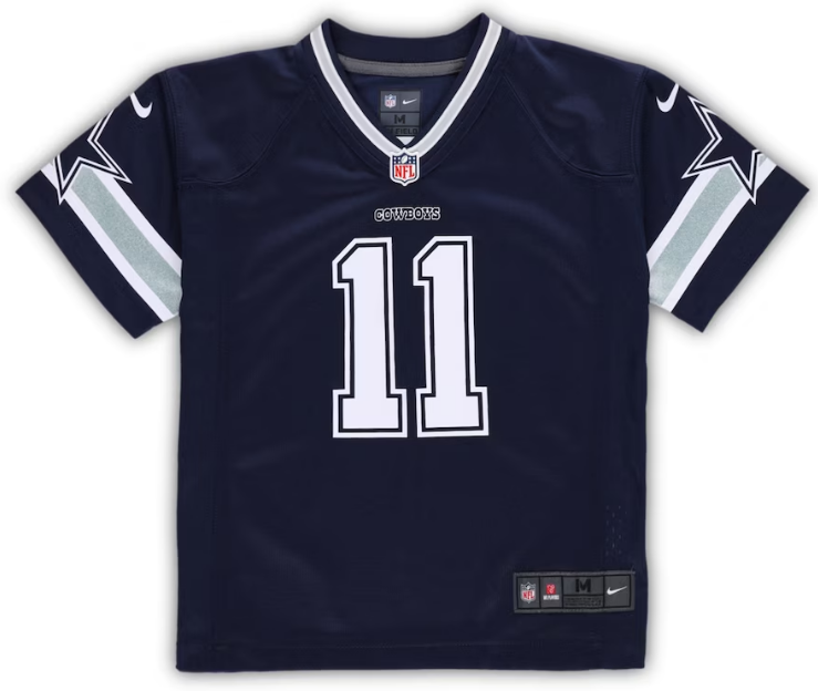 Dallas Cowboys KIDS (PRE-school) Micah Parsons #11 Nike Navy Game Jersey