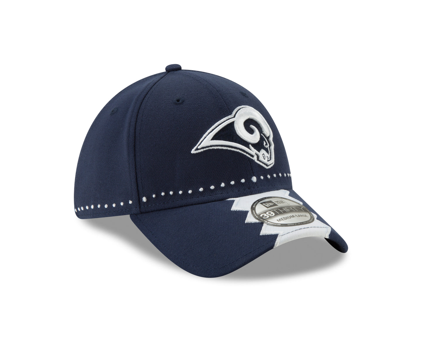 Los Angeles Rams New Era NFL Draft On-Stage Official 39THIRTY Flex Hat