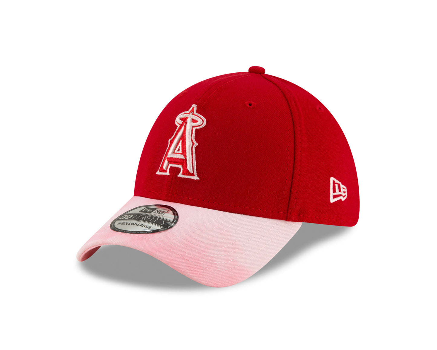 Los Angeles Angels New Era Mother's Day 39THIRTY Flex Hat - Red/Pink