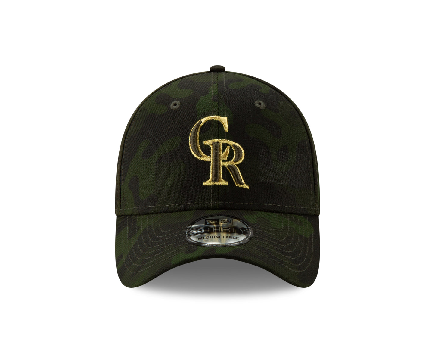 Colorado Rockies New Era MLB Armed Forces Day 39THIRTY Flex Hat