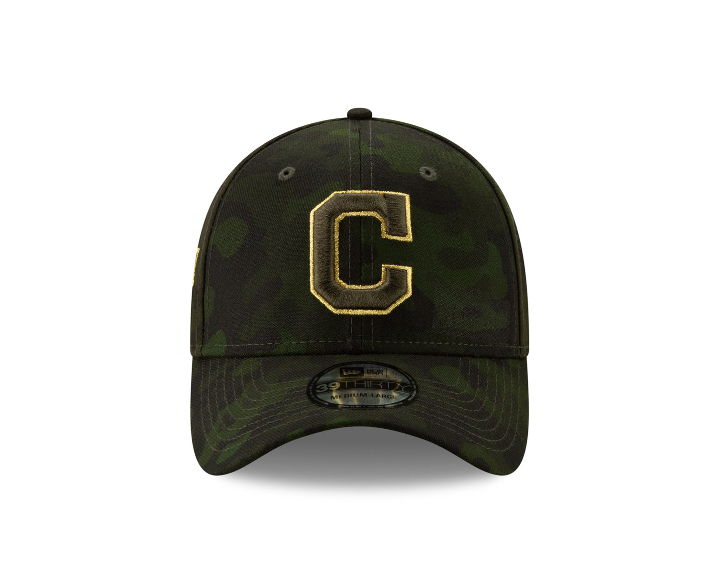 Cleveland Indians New Era 2019 MLB Armed Forces Day 39THIRTY Flex Hat