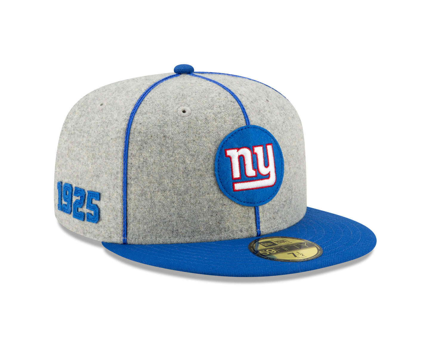 New York Giants On-Field 2019 59Fifty Sideline Establishment 1925 Hat