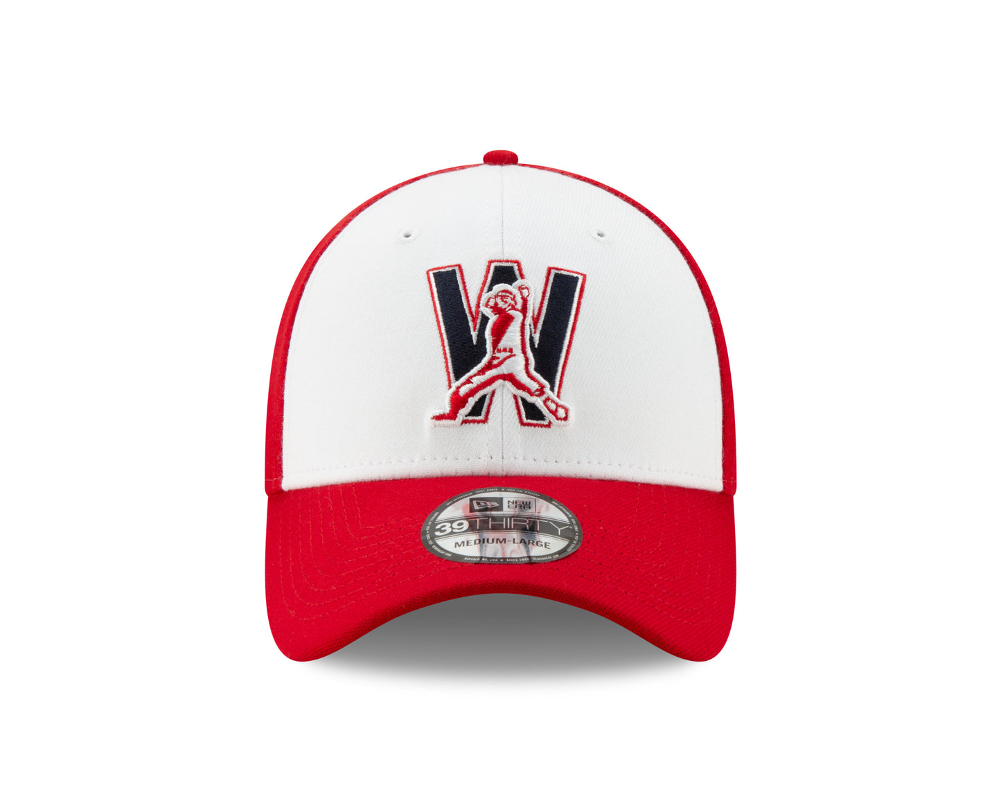 Washington Nationals Red/White Alt.4 New Era Team Classic 39THIRTY Flex Hat