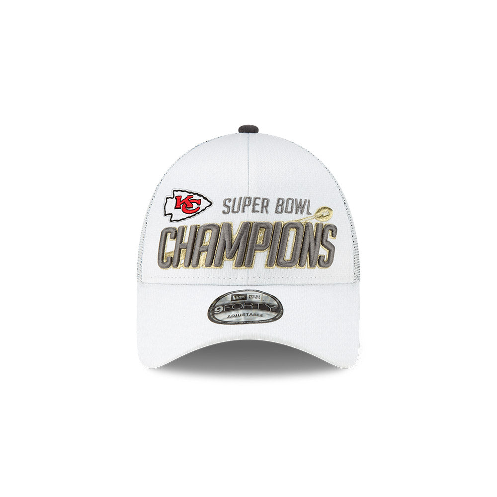 Kansas City Chiefs New Era Super Bowl LIV Champions Locker Room 9FORTY HAT