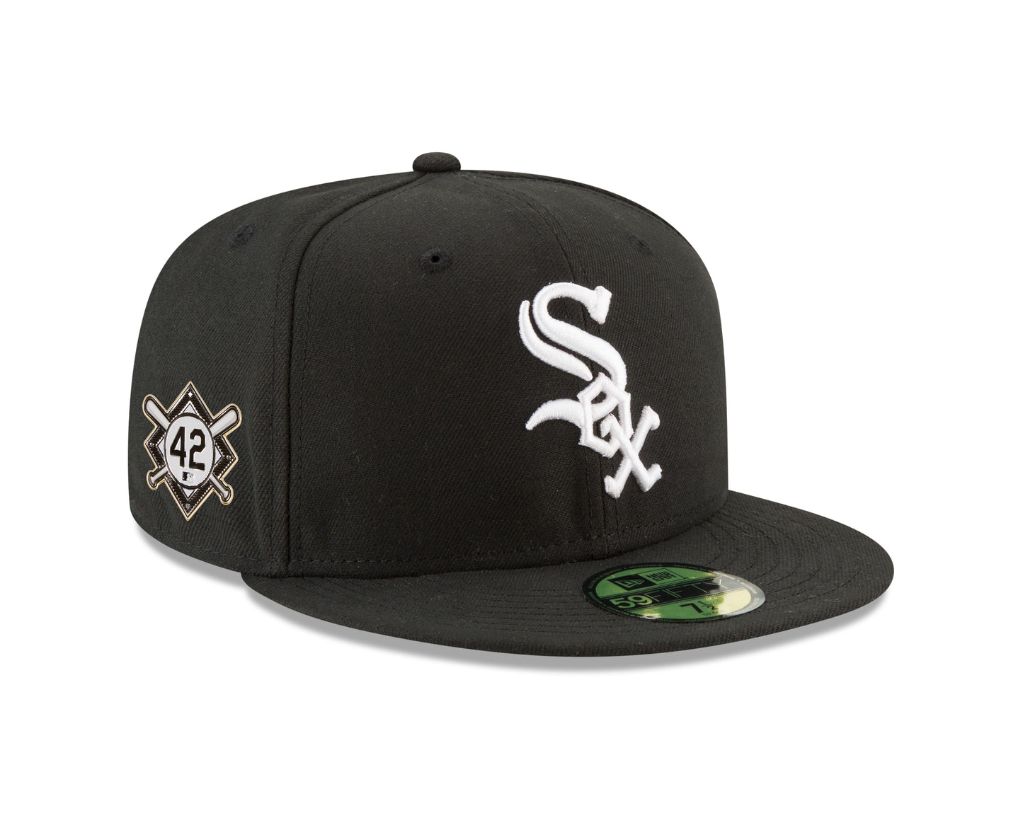 Chicago White Sox New Era Jackie Robinson Day Side Patch 59FIFTY Fitted Hat