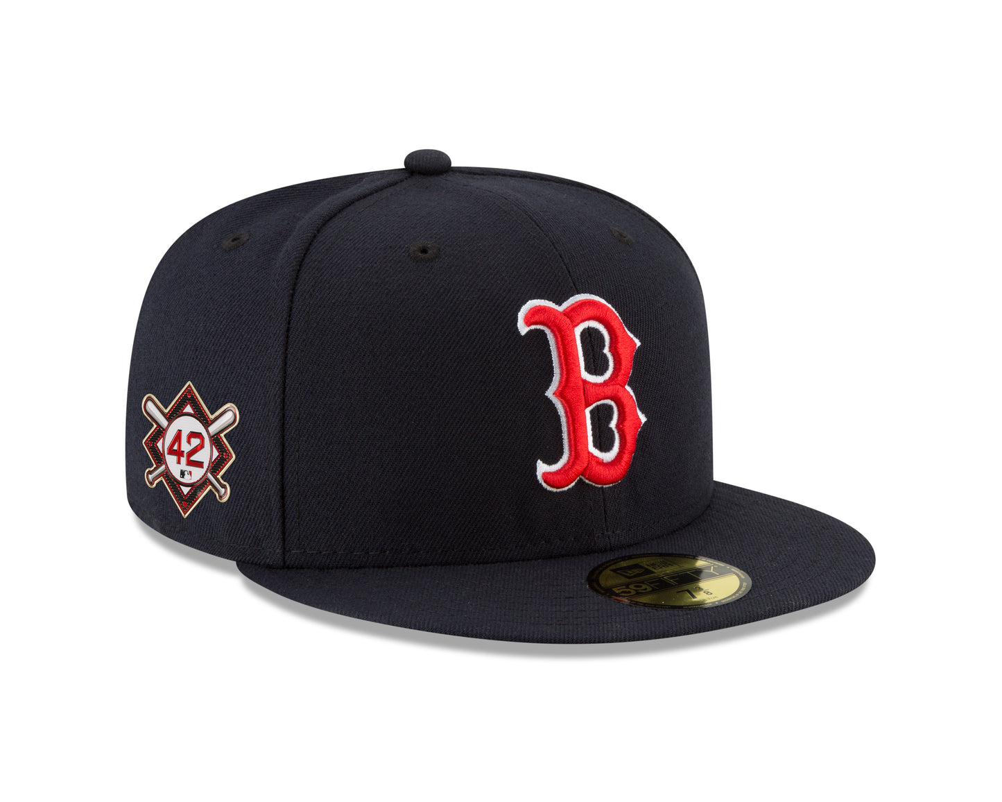 Boston Red Sox New Era Jackie Robinson Day Side Patch 59FIFTY Fitted Hat