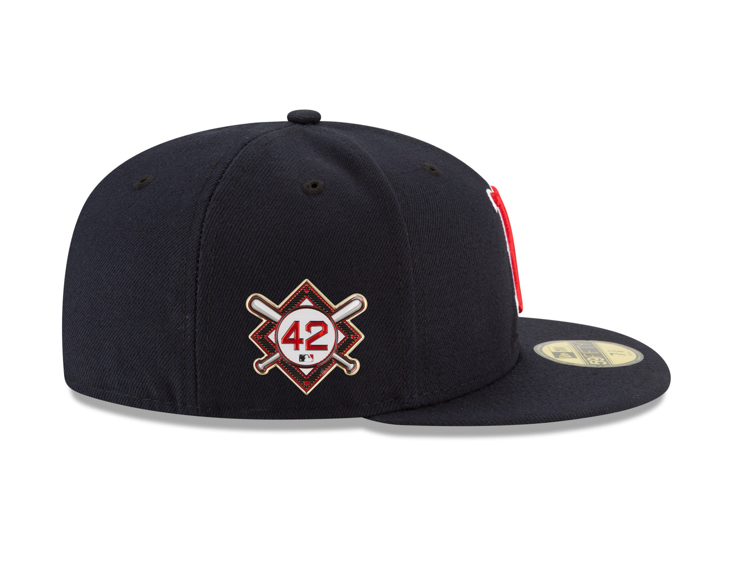 Boston Red Sox New Era Jackie Robinson Day Side Patch 59FIFTY Fitted Hat