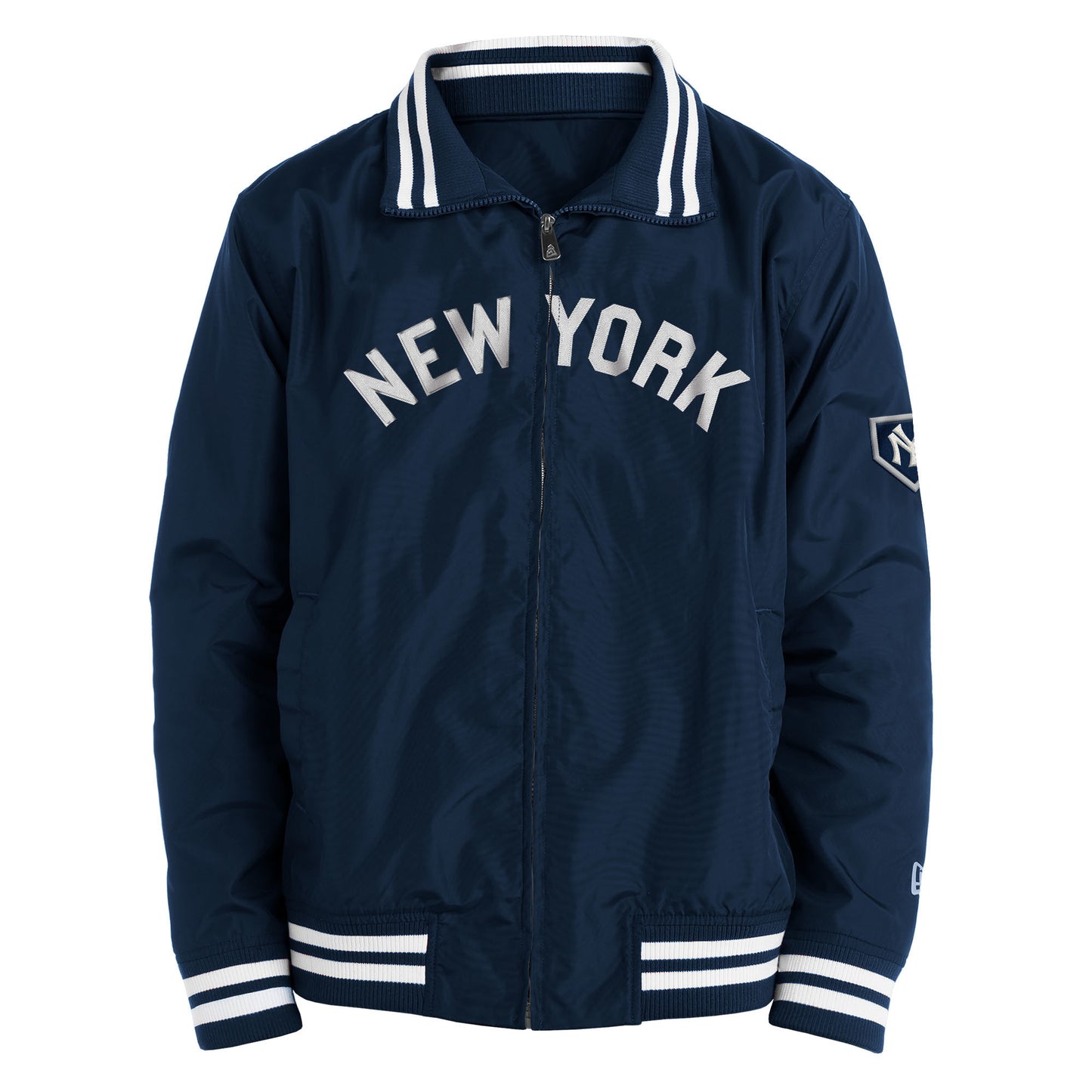 New York Yankees New Era Club House Mens Jacket - Navy