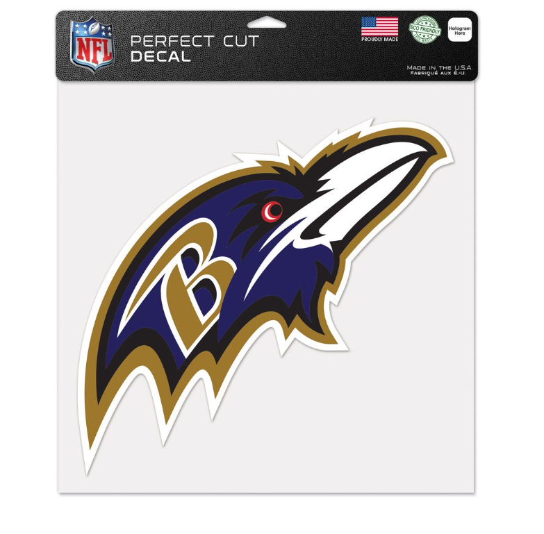 Baltimore Ravens Wincraft Perfect Cut Color Decal 12"X12"
