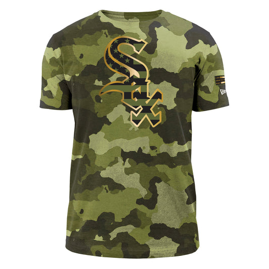 Chicago White Sox New Era Armed Forces Camo T-shirts