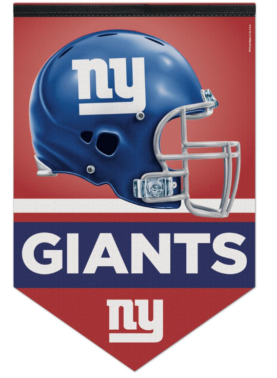 New York Giants Wincraft 17x26 Premium Felt Banner