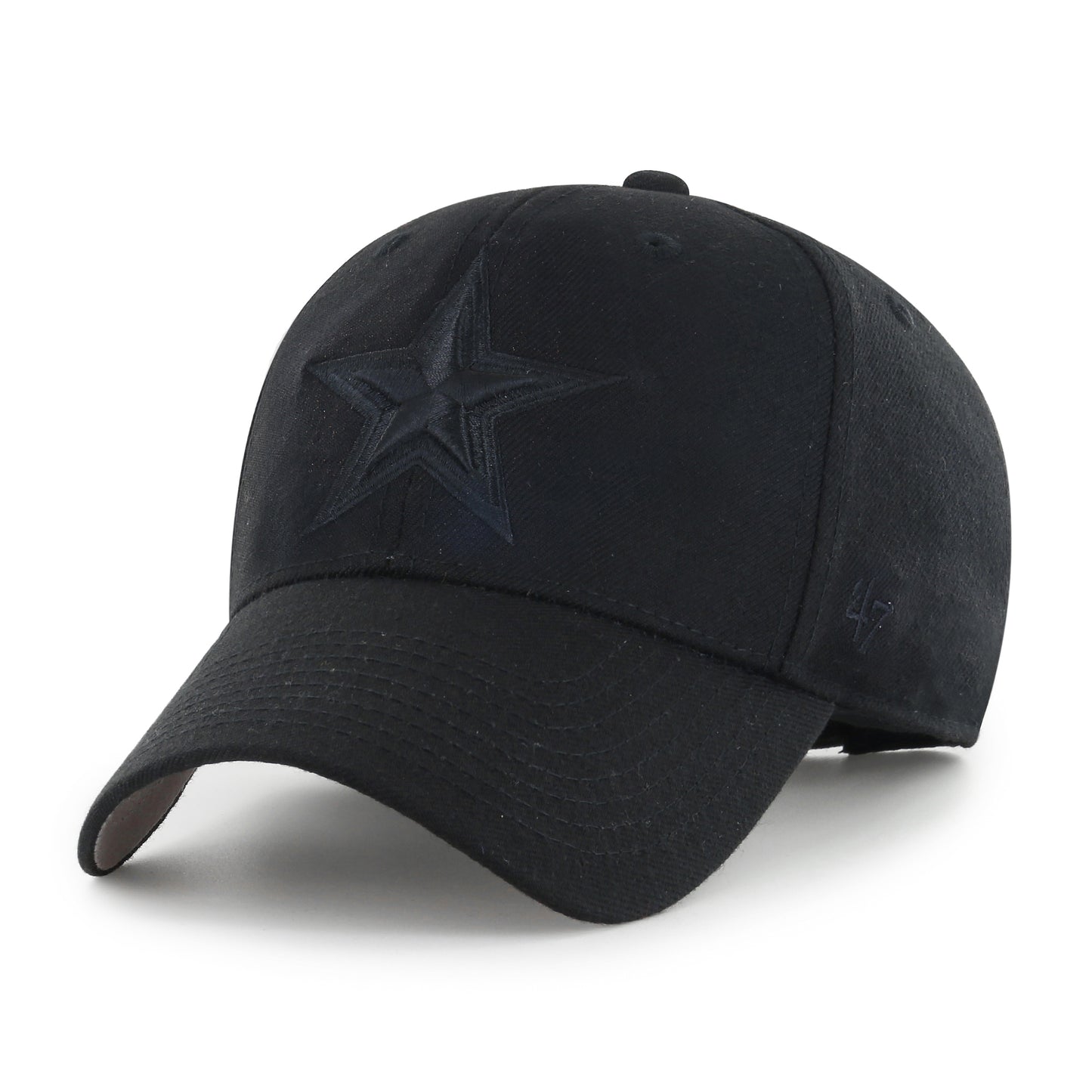 Dallas Cowboys '47 Tonal Black Star MVP Adjustable Hat -