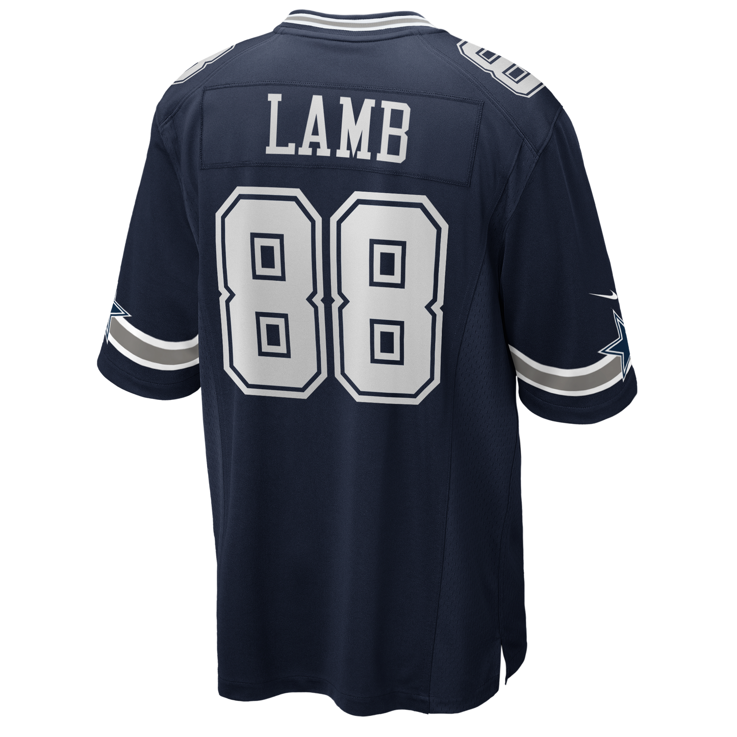 Dallas Cowboys NFL CeeDee Lamb Nike Navy Game Jersey