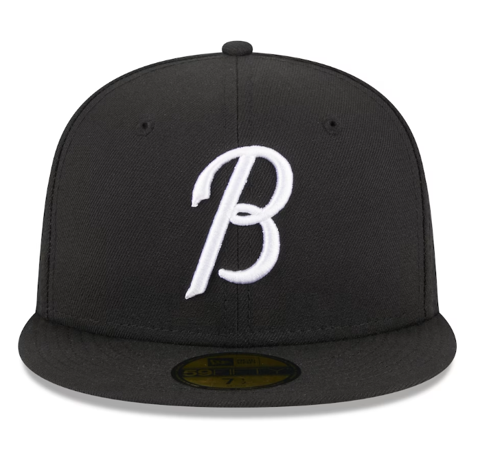 Baltimore Orioles Black & White City Connect 59fifty Hat