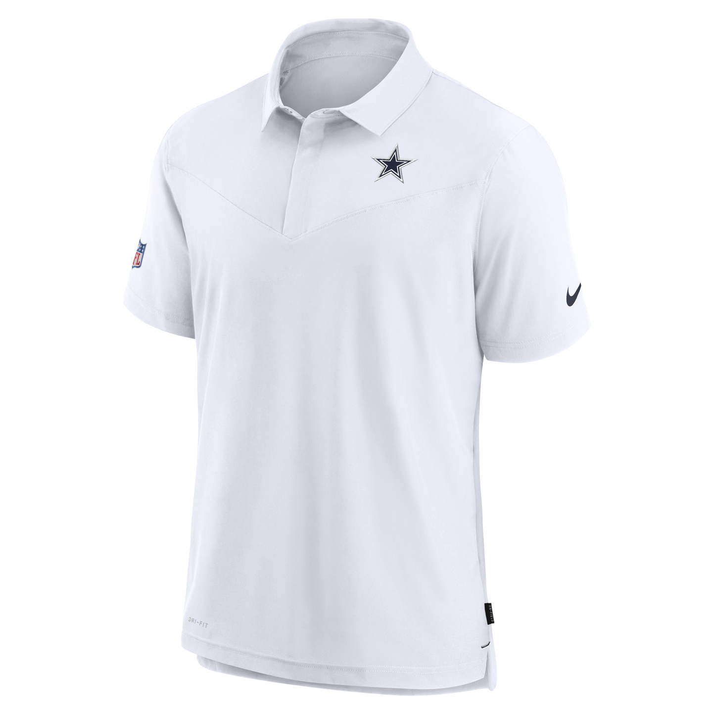 Dallas Cowboys Nike 2021 Sideline "Dri-Fit" UV Performance Polo - White