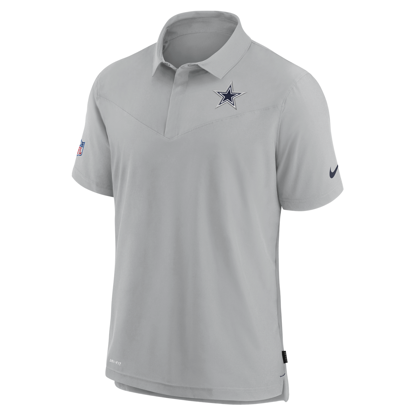 Dallas Cowboys Nike 2021 Sideline "Dri-Fit" UV Performance Polo - Gray