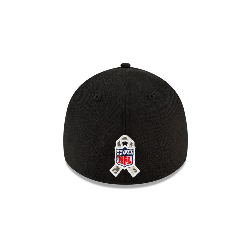 Dallas Cowboys New Era Salute to Service Sideline 39THIRTY Hat - Black/Camo