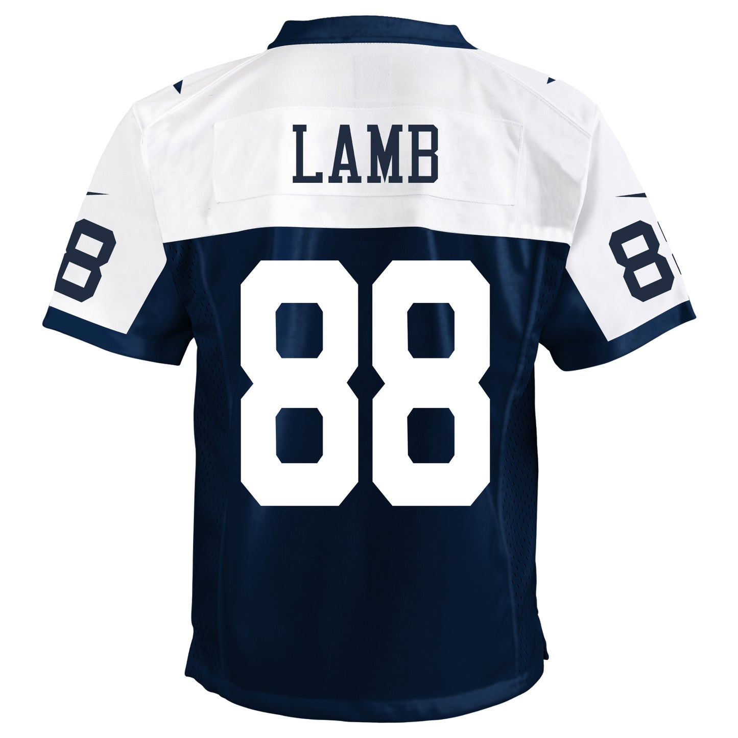 Dallas Cowboys Nike #88 CeeDee Lamb Youth Game Jersey- Throwback