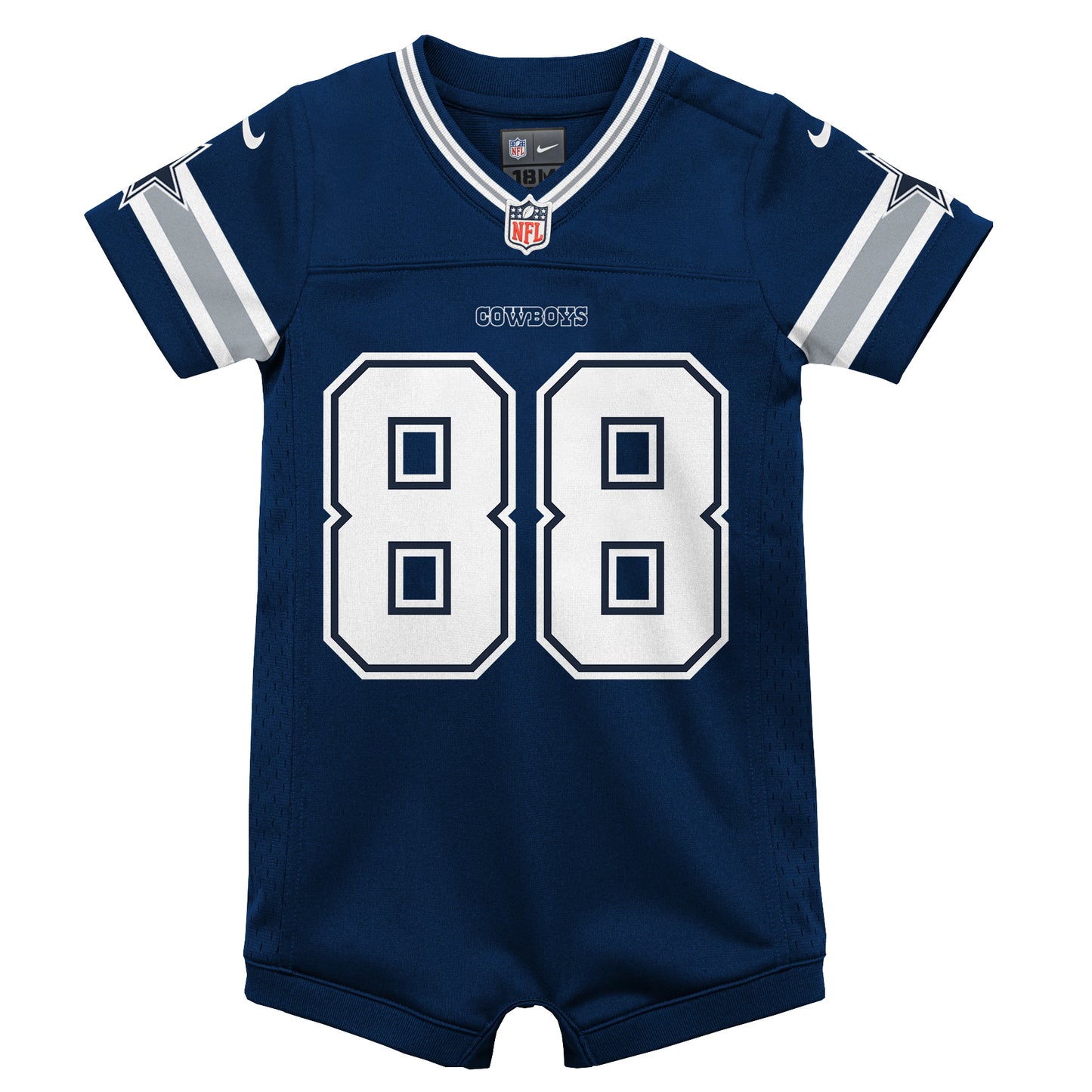 Dallas Cowboys Nike #88 CeeDee Lamb Infant Jersey  Romper