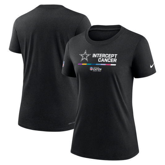 Dallas Cowboys Nike Women's Crucial Catch Team Performance T-Shirt