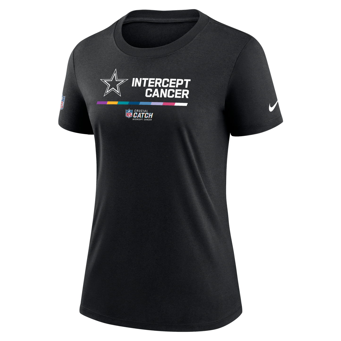 Dallas Cowboys Nike Women's Crucial Catch Team Performance T-Shirt
